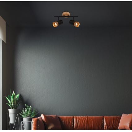 Briloner 2144025 - Φωτιστικό σποτ SPOT 2xGU10/9W/230V