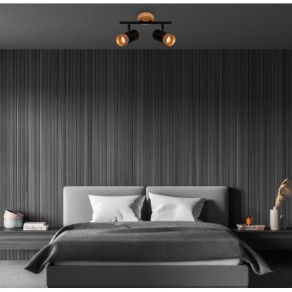 Briloner 2144025 - Φωτιστικό σποτ SPOT 2xGU10/9W/230V