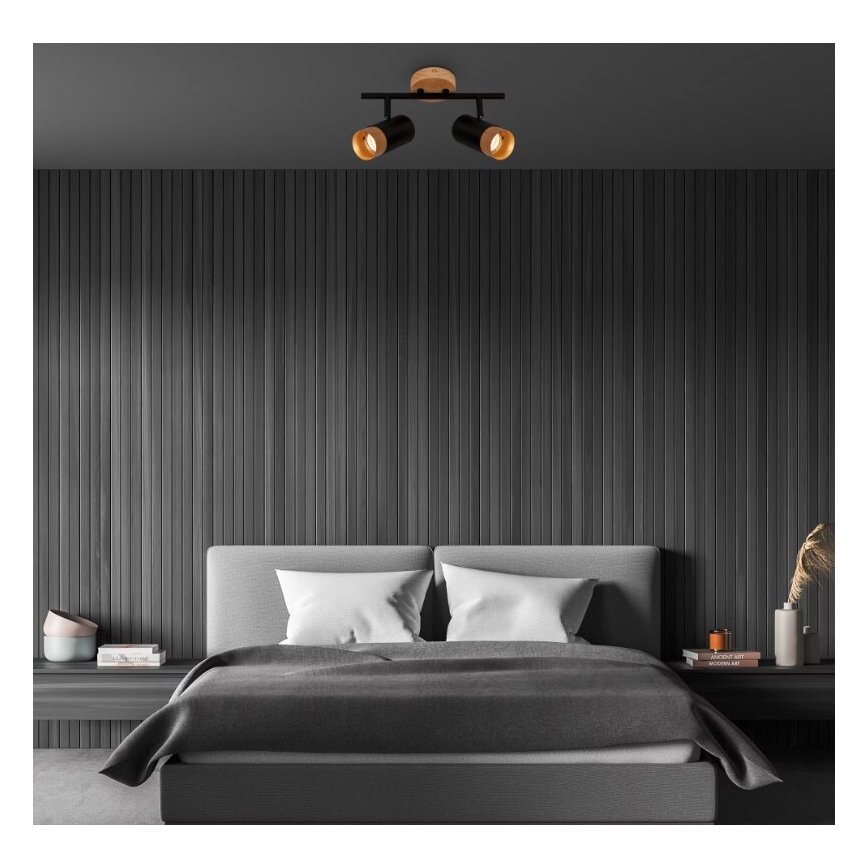 Briloner 2144025 - Φωτιστικό σποτ SPOT 2xGU10/9W/230V