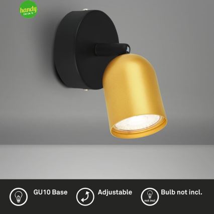 Briloner 2145-017 - Επιτοίχιο φωτιστικό σποτ 1xGU10/9W/230V