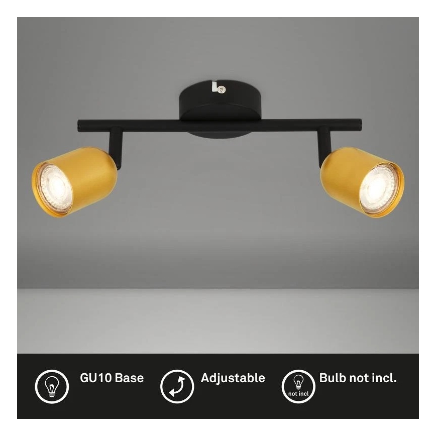 Briloner 2145-027 - Φωτιστικό σποτ 2xGU10/9W/230V