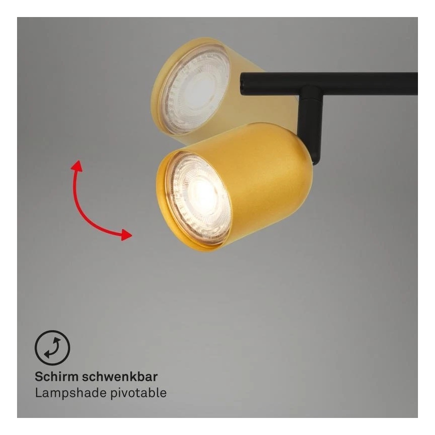 Briloner 2145-027 - Φωτιστικό σποτ 2xGU10/9W/230V