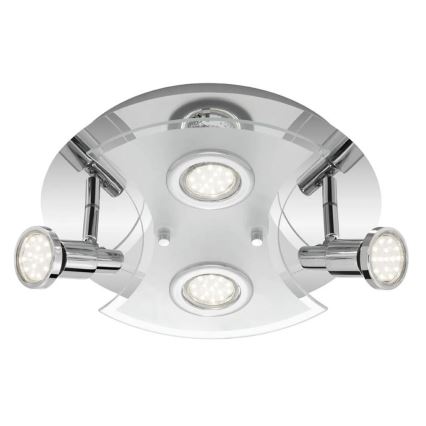 Briloner 2159-048LM - φωτιστικό σποτ LED SPLASH 4xGU10/3W/230V