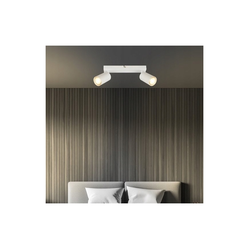 Briloner 2172-026 - Φωτιστικό σποτ SPOT 2xGU10/9W/230V λευκό