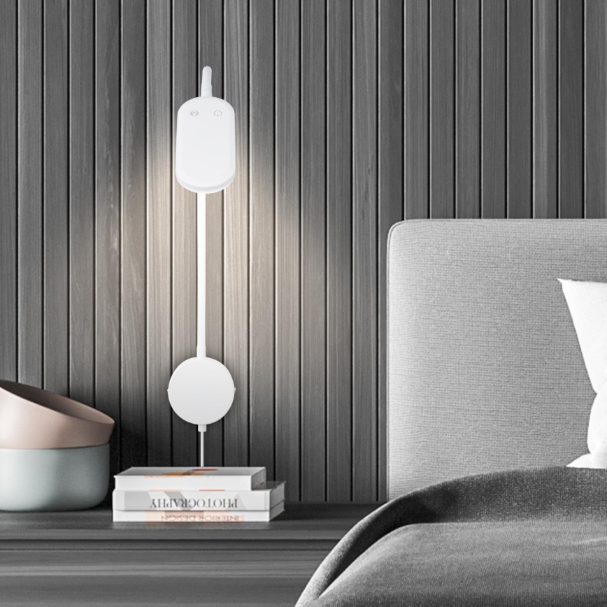 Briloner 2177016 - LED Dimmable φωτιστικό τοίχου εύκαμπτο LED/6W/230V λευκό