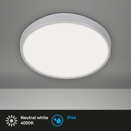 Briloner 2246-018 - Φωτιστικό οροφής μπάνιου LED SPLASH LED/12W/230V IP44