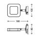 Briloner 2296-018 - Φωτισμός καθρέφτη LED SPLASH 1xLED/4,5W/230V