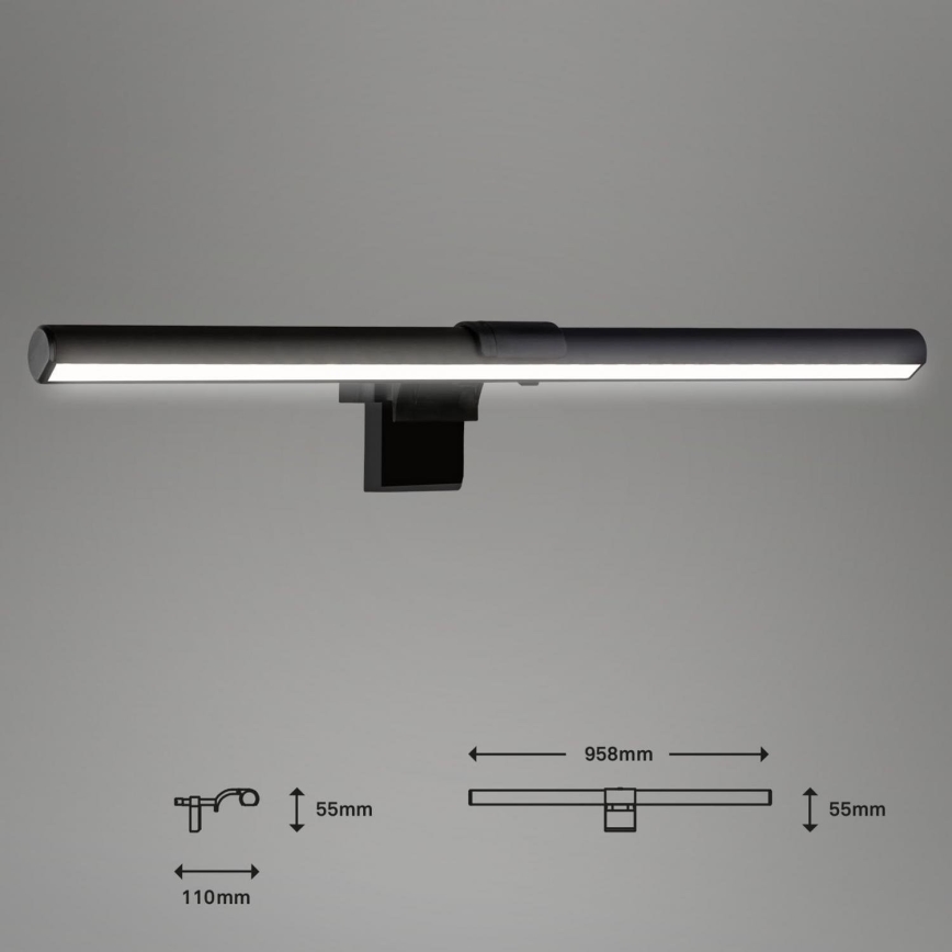 Briloner 2303-015 - LED Dimming monitor φωτισμός LED/3,5W/230V 2700/4000/6500K