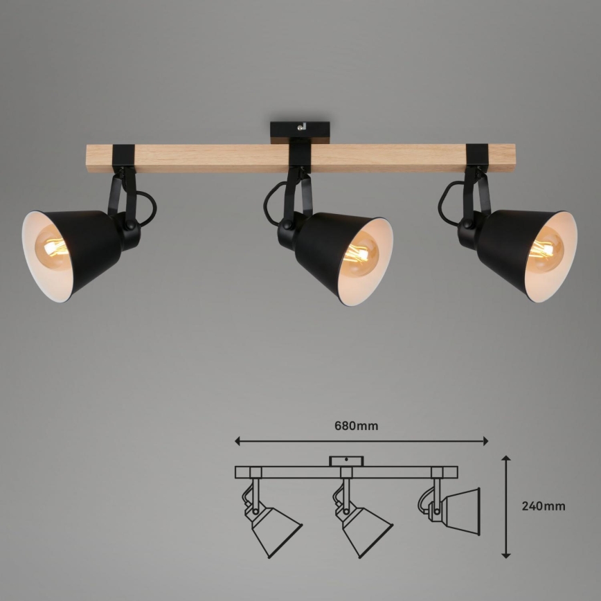 Briloner 2406-035 - Φωτιστικό σποτ SPOT 3xE27/40W/230V