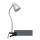 Briloner 2615-014P - Λάμπα LED με κλιπ GRIP LED/2,5W/230V ασήμι