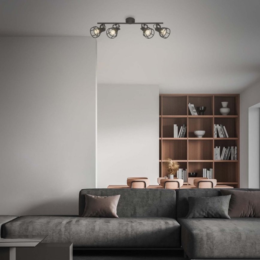 Briloner 2669-045 - Φωτιστικό σποτ RETRO 4xE14/25W/230V