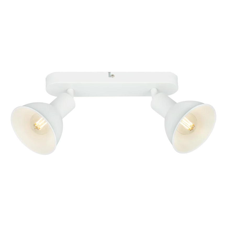 Briloner 2674-026 - Φωτιστικό σποτ RETRO 2xE14/25W/230V λευκό