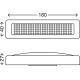 Briloner 2689-034-Φωτιστικό αφής LED LERO LED/0,18W/3xAAA ασημί