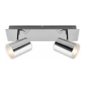 Briloner 2731-028 - Φωτιστικό σποτ μπάνιου BANYO 2xGU10/5W/230V IP44 γυαλιστερό χρώμιο