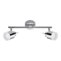 Briloner 2733-028 - LED φωτιστικό μπάνιου με σποτ SPLASH 2xLED/4W/230V IP44