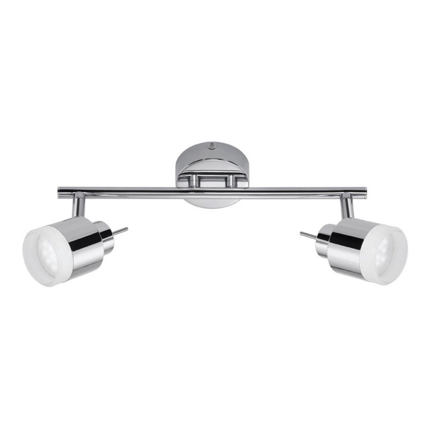 Briloner 2733-028 - LED φωτιστικό μπάνιου με σποτ SPLASH 2xLED/4W/230V IP44