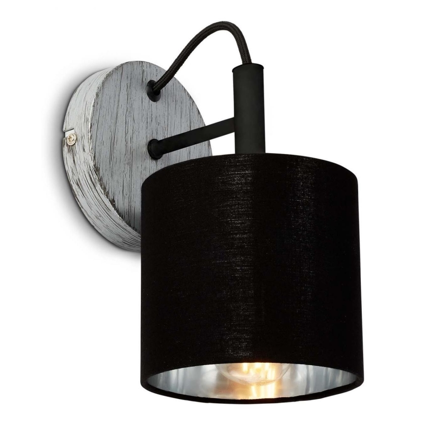 Briloner 2737-014 - Φωτιστικό τοίχου SILVER CRAFTED 1xE14/25W/230V