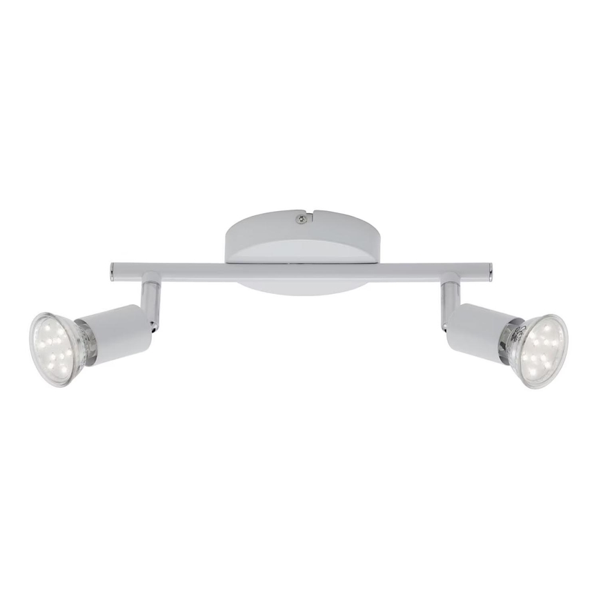 Briloner 2767-026 - LED Σποτ 2xGU10/6W/230V λευκό