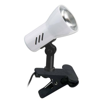 Briloner 2794/016P - Φωτιστικό με κλιπ 1xE14/40W/230V μαύρο/λευκό
