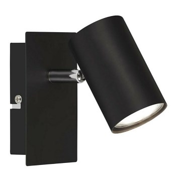 Briloner 2857-015 - Φωτιστικό σποτ τοίχου SPOT 1xGU10/40W/230V μαύρο