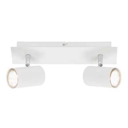 Briloner 2857-026 - Φωτιστικό σποτ SPOT 2xGU10/40W/230V λευκό