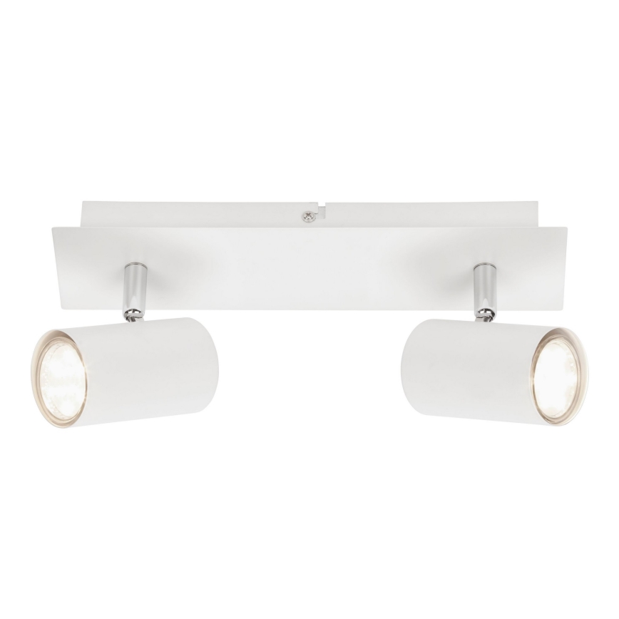 Briloner 2857-026 - Φωτιστικό σποτ SPOT 2xGU10/40W/230V λευκό