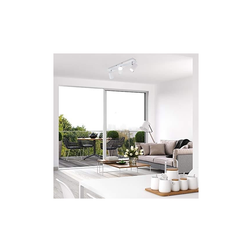 Briloner 2857-036 - Φωτιστικό σποτ SPOT 3xGU10/40W/230V λευκό