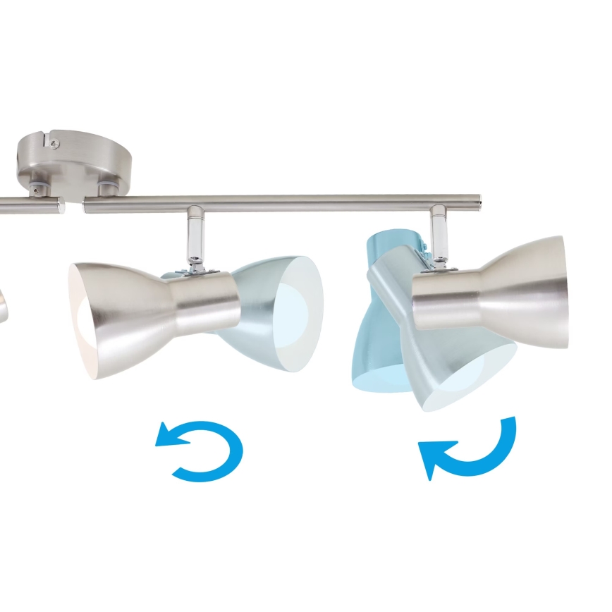 Briloner 2860-042 - Φωτιστικό σποτ 4xE14/25W/230V