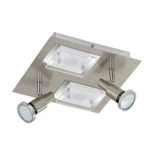 Briloner 2879-042 - Φως οροφής LED COMBINATA 2xGU10/3W + 2xLED/5W/230V