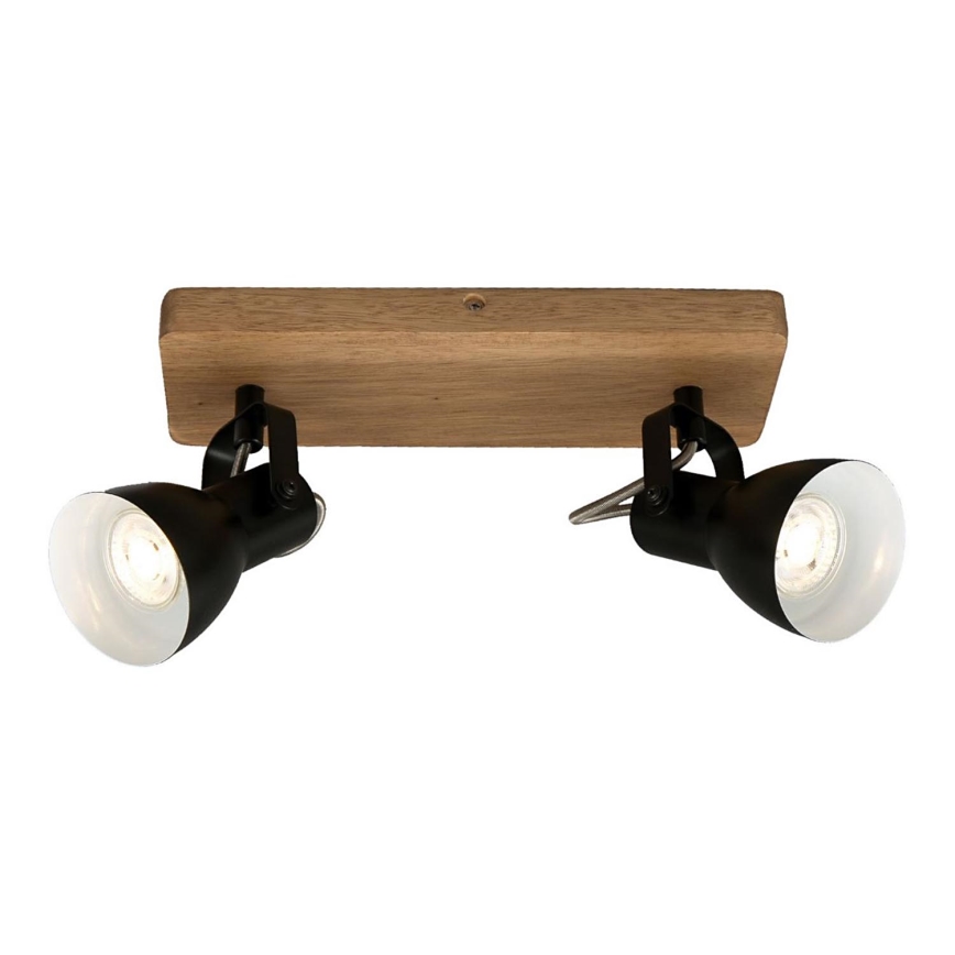 Briloner 2902-025 - Φωτιστικό σποτ SPOT 2xGU10/35W/230V