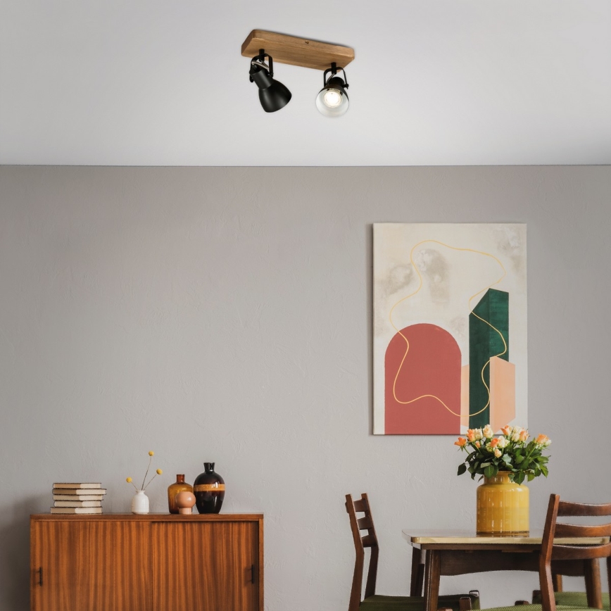 Briloner 2902-025 - Φωτιστικό σποτ SPOT 2xGU10/35W/230V
