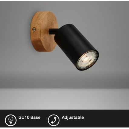 Briloner 2922-015 - Προβολέας τοίχου SPOT 1xGU10/9W/230V