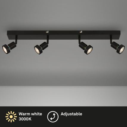 Briloner 2926-045 - Φωτιστικό σποτ LED 4xGU10/4,9W/230V
