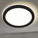 Briloner 3008-015 - Φωτιστικό οροφής LED LED/8W/230V διάμετρος 21 cm μαύρο IP44