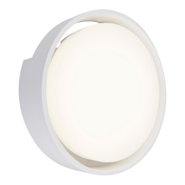Briloner 3019-016 - Επιτοίχιο φωτιστικό εξωτερικού χώρου LED GENUA LED/18W/230V IP44 λευκό