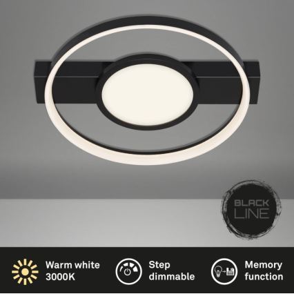 Briloner 3026-015 - LED Dimmable φωτιστικό οροφής FRAME LED/33W/230V