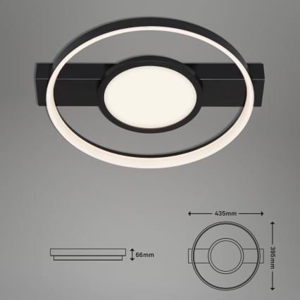 Briloner 3026-015 - LED Dimmable φωτιστικό οροφής FRAME LED/33W/230V