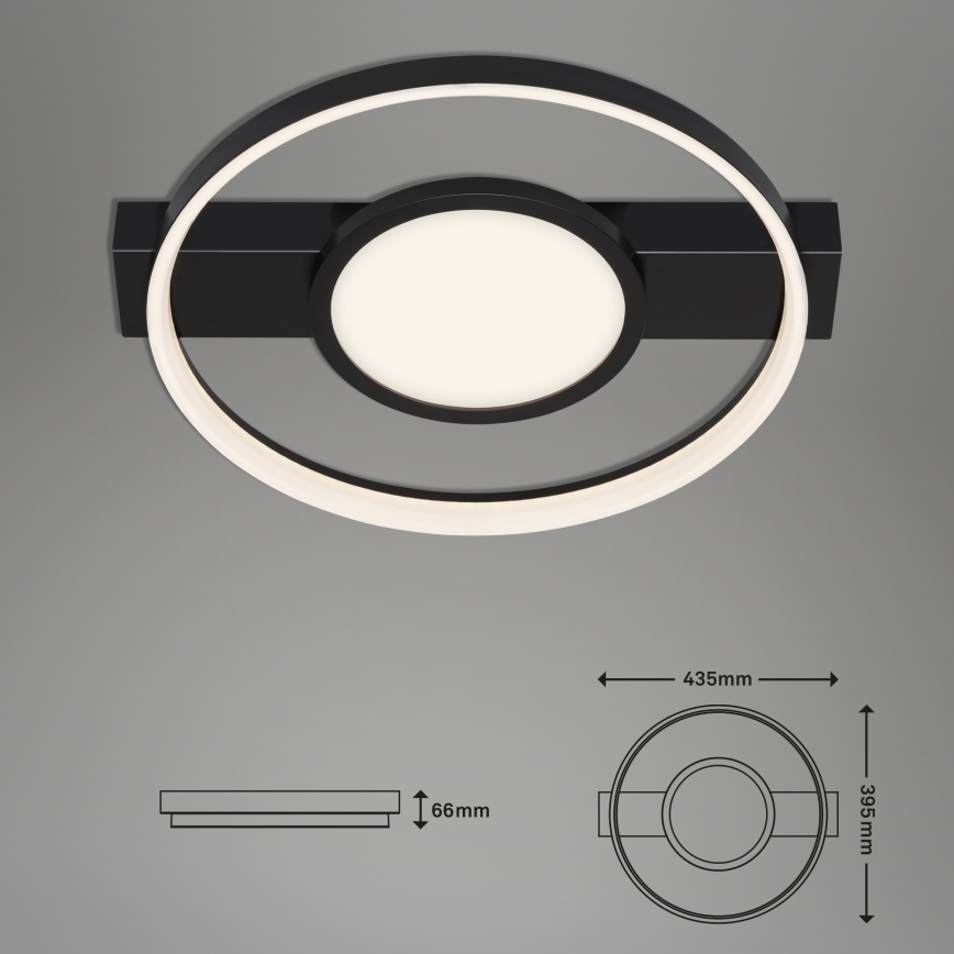 Briloner 3026-015 - LED Dimmable φωτιστικό οροφής FRAME LED/33W/230V