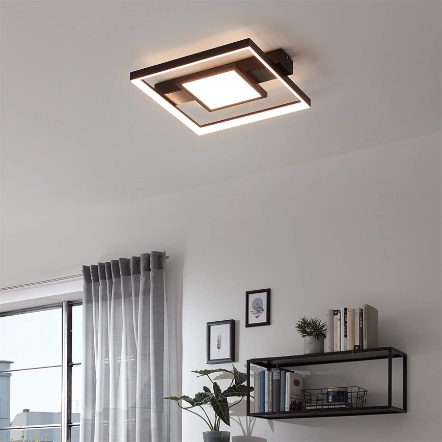Briloner 3028-015 - LED Dimmable φωτιστικό οροφής FRAME LED/38W/230V