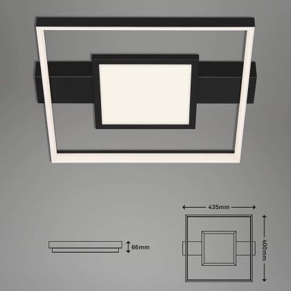 Briloner 3028-015 - LED Dimmable φωτιστικό οροφής FRAME LED/38W/230V