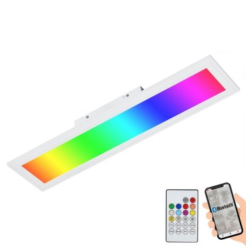 Briloner 3033-016 - LED RGBW Dimmable φωτιστικό οροφής PIATTO LED/18W/230V 2700-6000K + τηλεχειριστήριο