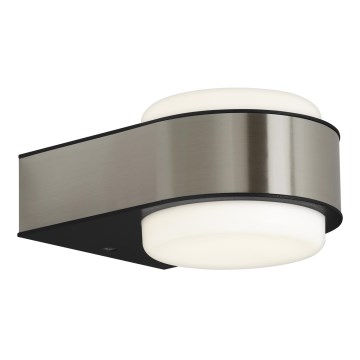 Briloner 3035-012- Επιτοίχιο φωτιστικό εξωτερικού χώρου LED HANAU LED/6,5W/230V IP44 ματ χρώμιο