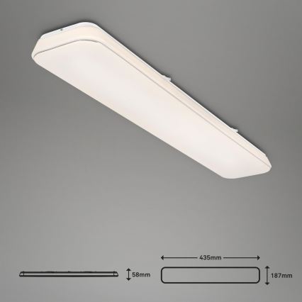Briloner 3042-016 - LED Dimmable φωτιστικό οροφής RUPA LED/48W/230V