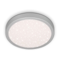 Briloner 3048-014 - Φωτιστικό οροφής LED RUNA LED/18W/230V ασημί