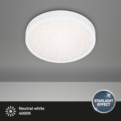 Briloner 3048-016 - Φωτιστικό οροφής LED RUNA LED/18W/230V λευκό