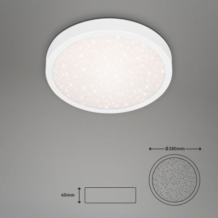 Briloner 3048-016 - Φωτιστικό οροφής LED RUNA LED/18W/230V λευκό