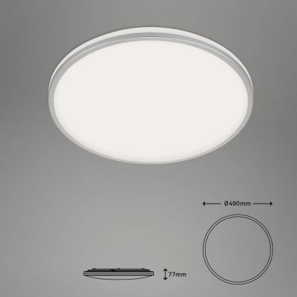 Briloner 3065-014 - Ρυθμιζόμενο LED φωτιστικό οροφής IVY LED/42W/230V Wi-Fi Tuya διάμ. 49 εκ. + τηλεχειριστήριο