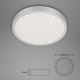 Briloner 3071-014 - Φωτιστικό οροφής LED RUNA LED/24W/230V ασήμι