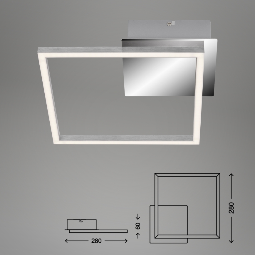 Briloner 3105-018 - LED Dimmable φωτιστικό οροφής FRAMES LED/9,7W/230V