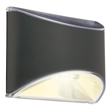 Briloner 3133015 - Ηλιακό φωτιστικό τοίχου LED LED/2W/3,7V IP44 3000K